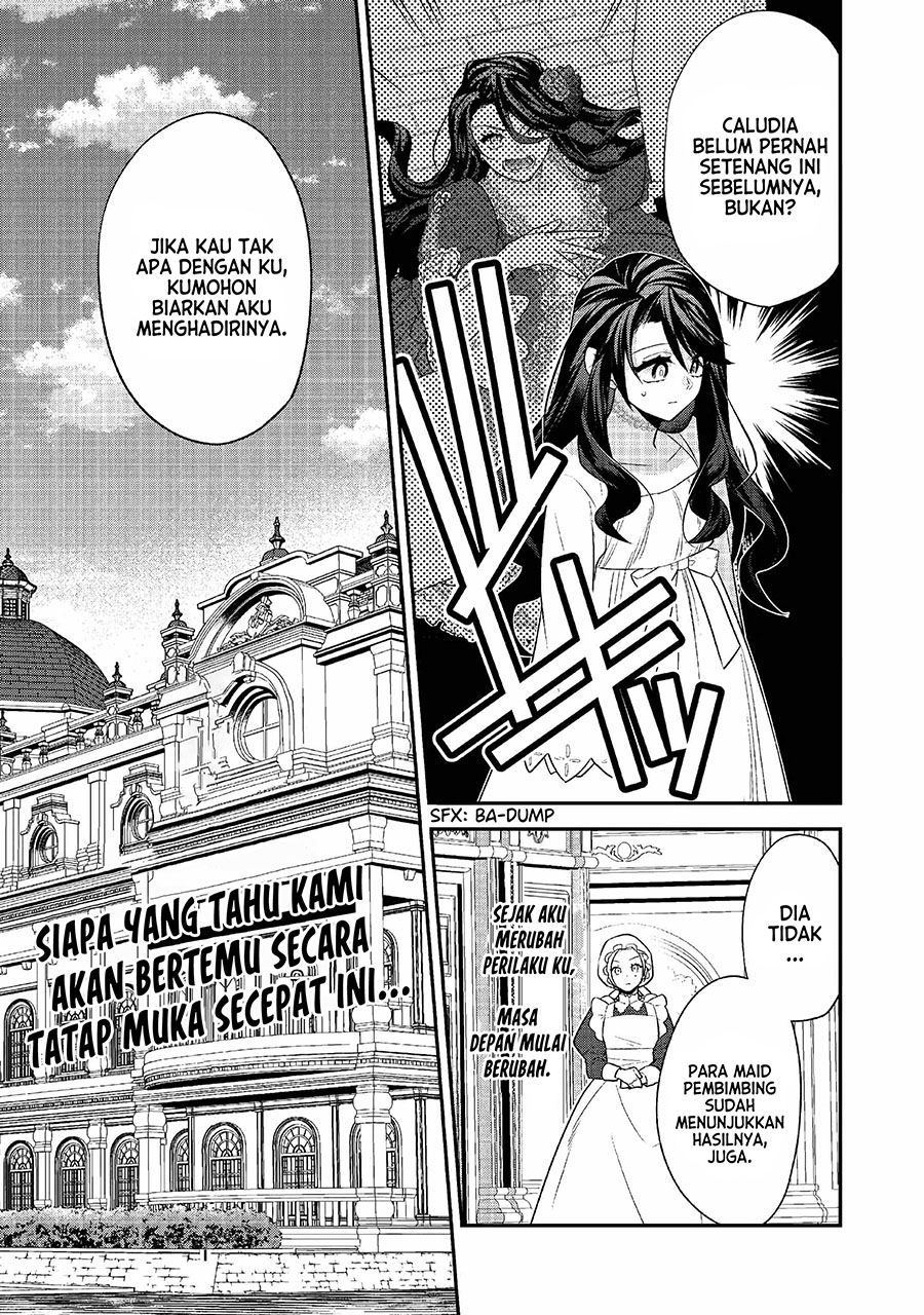 Halaman 19 dari Danzai Sareta Akuyaku Reijou wa, Gyakkou Shite Kanpeki na Akujo o Mezasu @COMIC Chapter 2