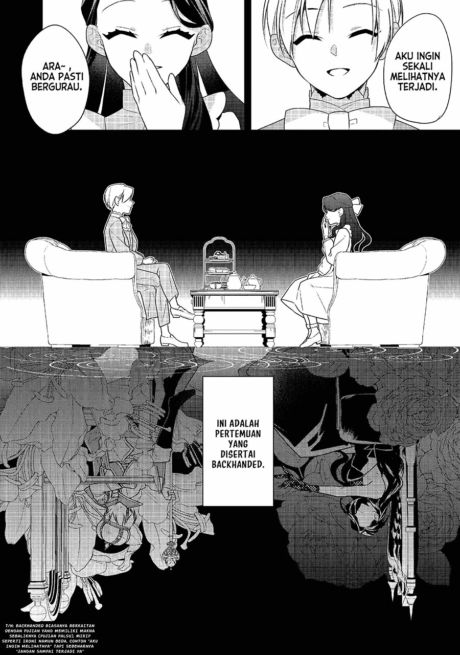 Halaman 34 dari Danzai Sareta Akuyaku Reijou wa, Gyakkou Shite Kanpeki na Akujo o Mezasu @COMIC Chapter 2