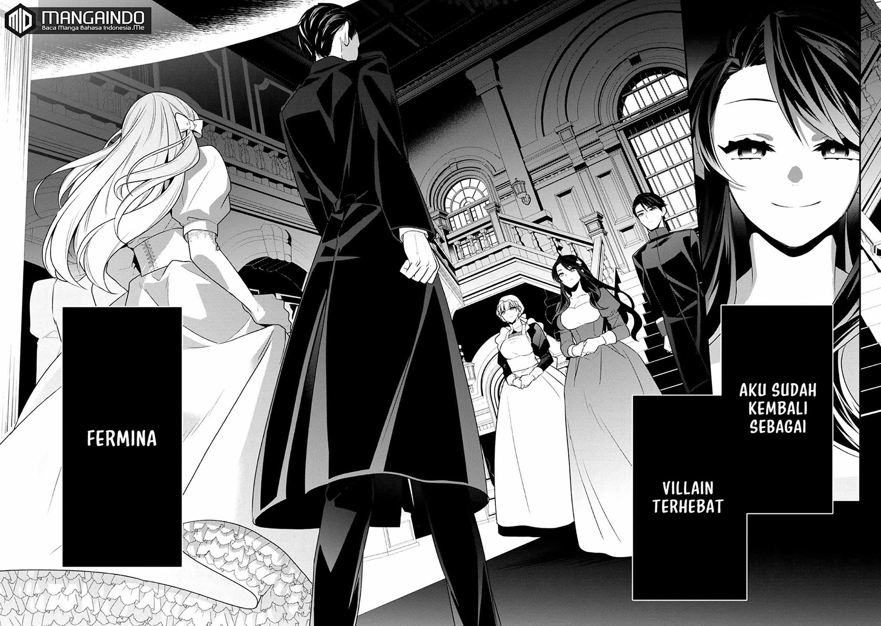 Halaman 37 dari Danzai Sareta Akuyaku Reijou wa, Gyakkou Shite Kanpeki na Akujo o Mezasu @COMIC Chapter 3