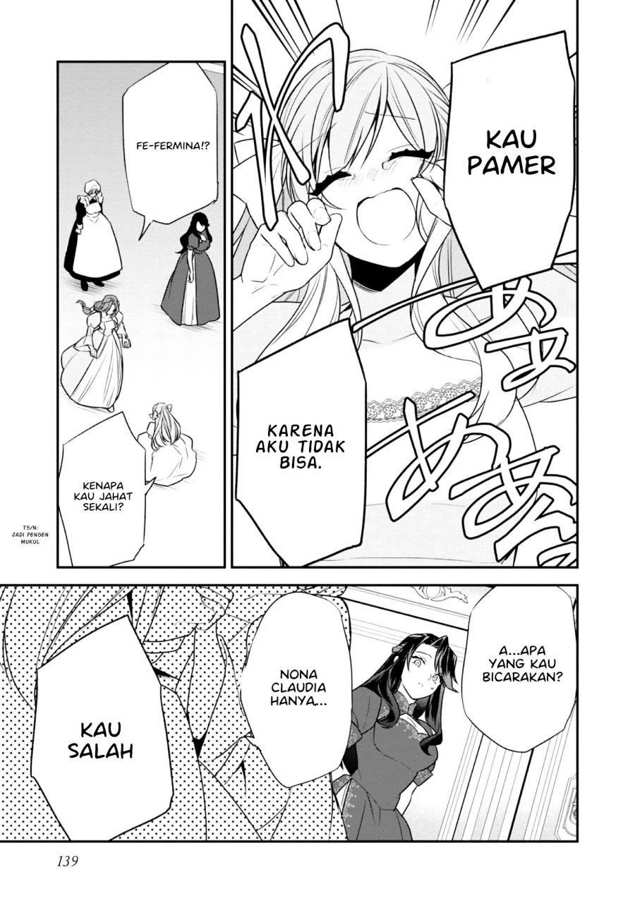 Halaman 16 dari Danzai Sareta Akuyaku Reijou wa, Gyakkou Shite Kanpeki na Akujo o Mezasu @COMIC Chapter 4