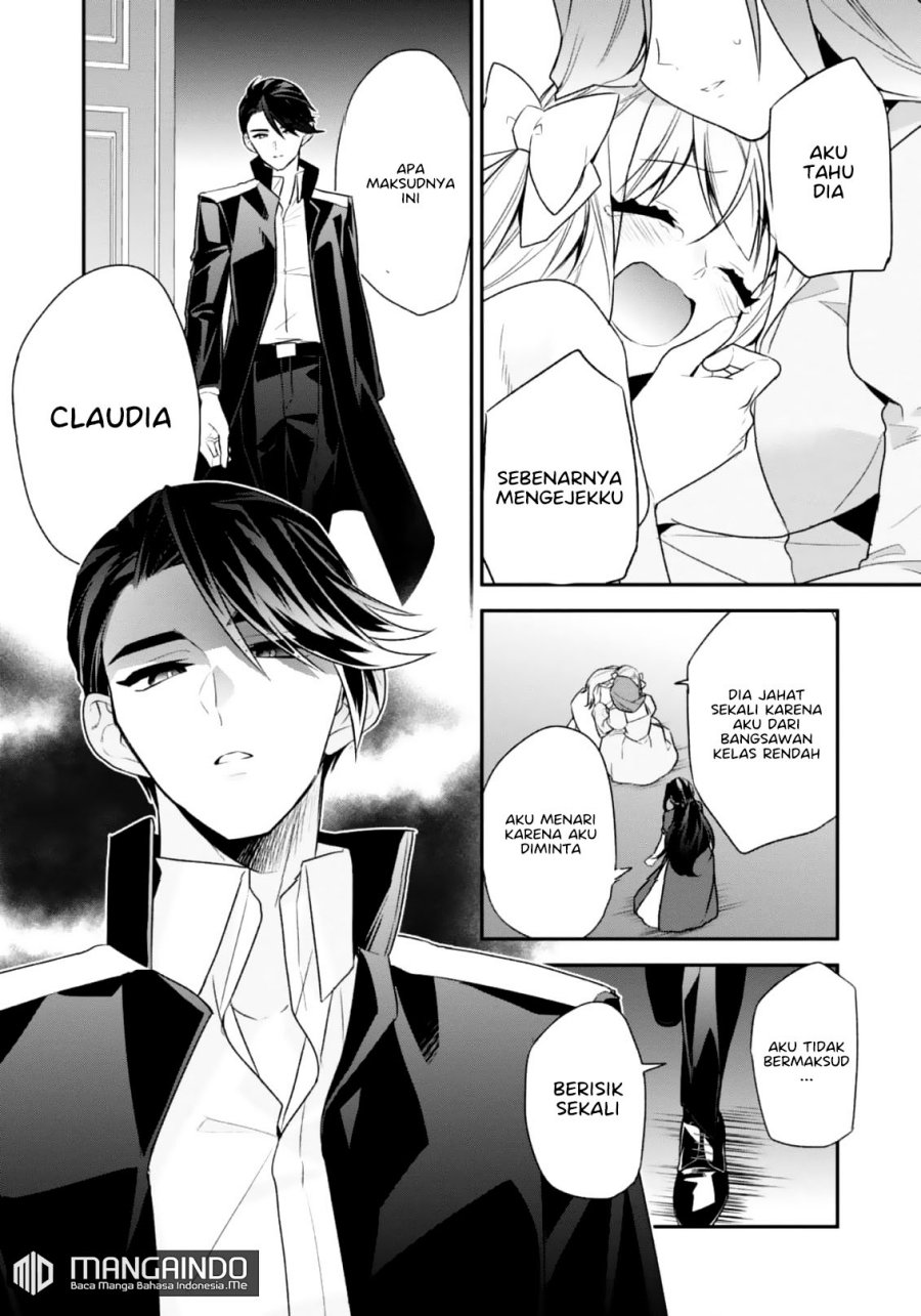 Halaman 17 dari Danzai Sareta Akuyaku Reijou wa, Gyakkou Shite Kanpeki na Akujo o Mezasu @COMIC Chapter 4