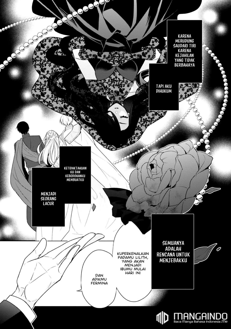 Halaman 2 dari Danzai Sareta Akuyaku Reijou wa, Gyakkou Shite Kanpeki na Akujo o Mezasu @COMIC Chapter 4