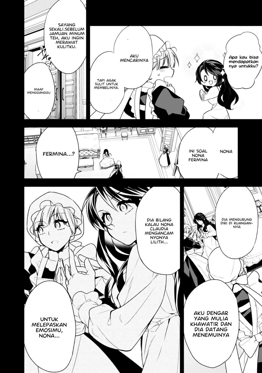 Halaman 29 dari Danzai Sareta Akuyaku Reijou wa, Gyakkou Shite Kanpeki na Akujo o Mezasu @COMIC Chapter 4