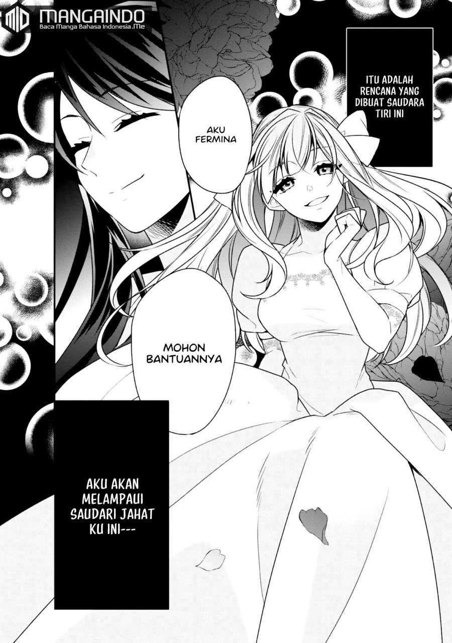 Halaman 3 dari Danzai Sareta Akuyaku Reijou wa, Gyakkou Shite Kanpeki na Akujo o Mezasu @COMIC Chapter 4