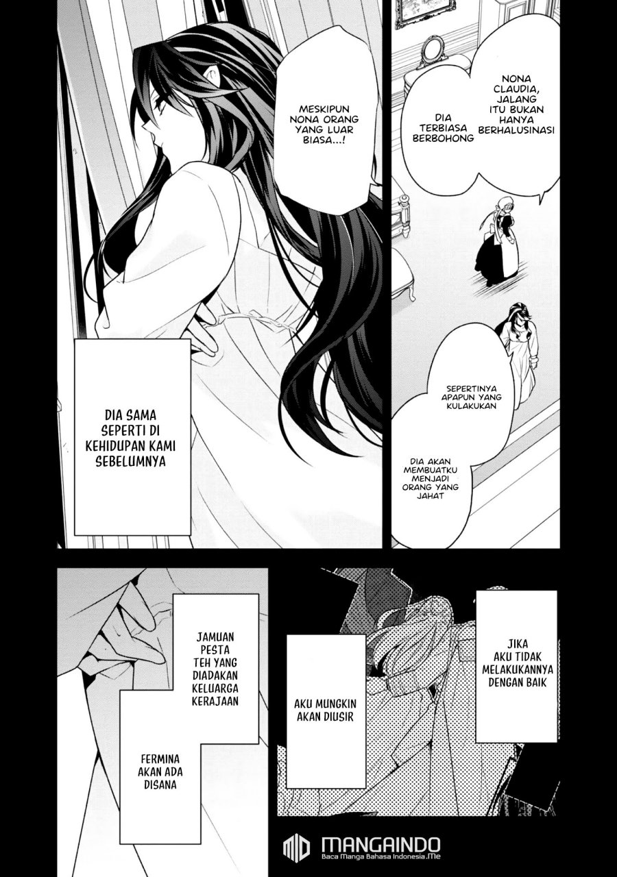 Halaman 31 dari Danzai Sareta Akuyaku Reijou wa, Gyakkou Shite Kanpeki na Akujo o Mezasu @COMIC Chapter 4