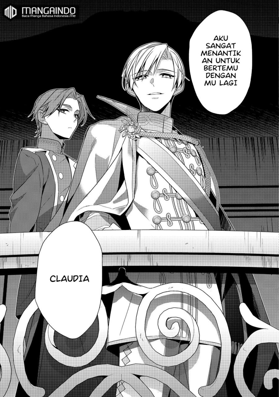 Halaman 34 dari Danzai Sareta Akuyaku Reijou wa, Gyakkou Shite Kanpeki na Akujo o Mezasu @COMIC Chapter 4