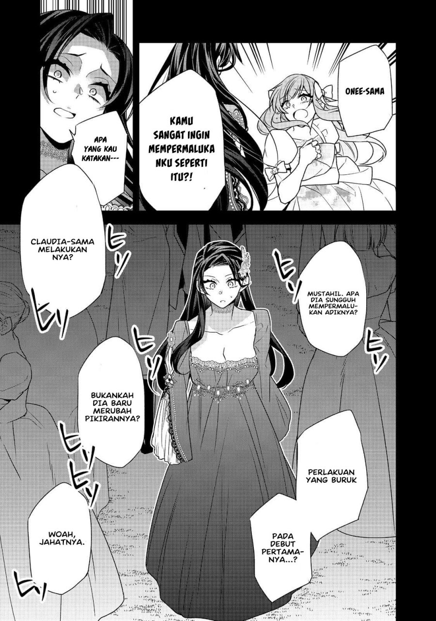 Halaman 14 dari Danzai Sareta Akuyaku Reijou wa, Gyakkou Shite Kanpeki na Akujo o Mezasu @COMIC Chapter 5