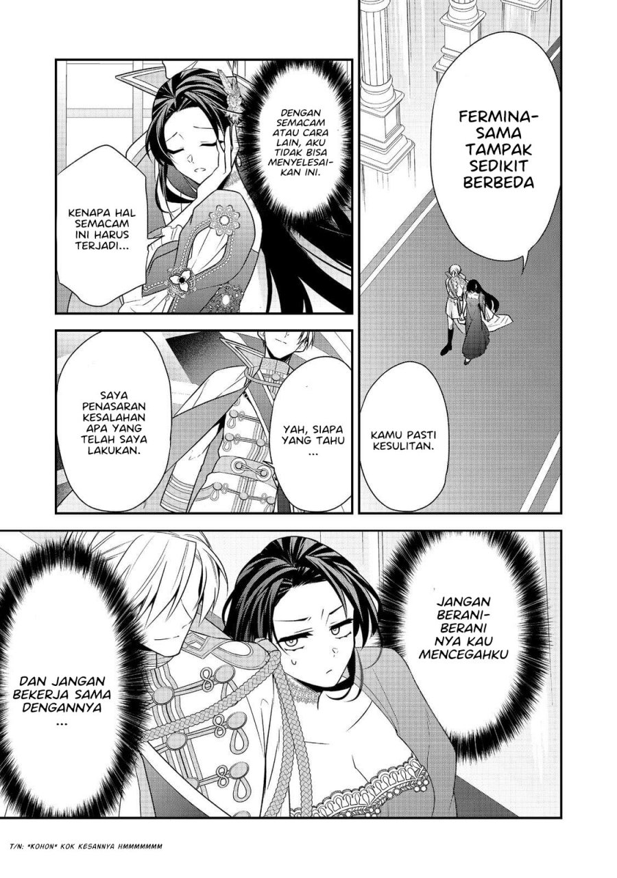 Halaman 22 dari Danzai Sareta Akuyaku Reijou wa, Gyakkou Shite Kanpeki na Akujo o Mezasu @COMIC Chapter 5