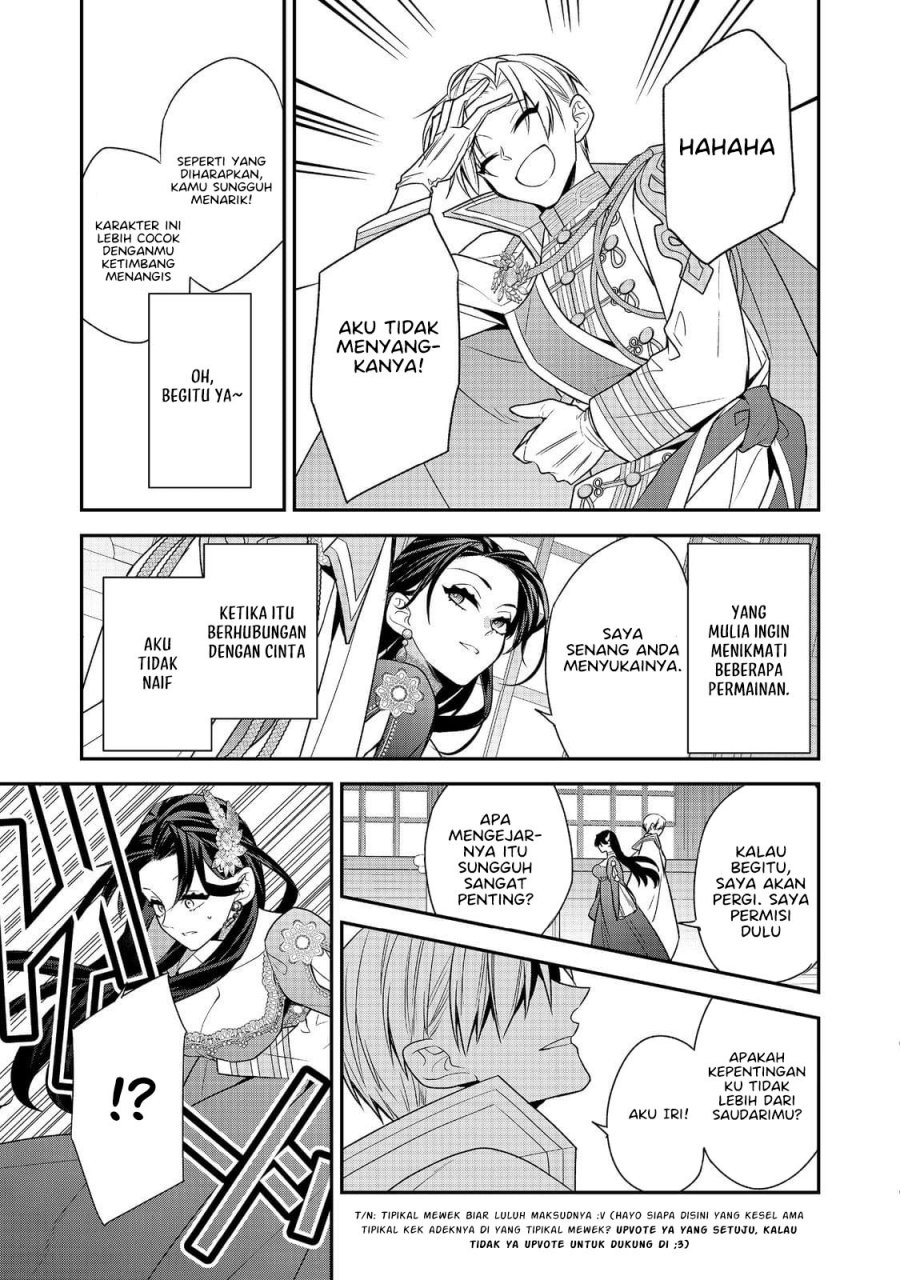 Halaman 28 dari Danzai Sareta Akuyaku Reijou wa, Gyakkou Shite Kanpeki na Akujo o Mezasu @COMIC Chapter 5