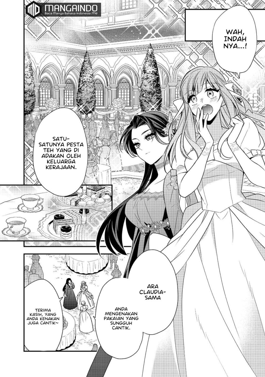Halaman 3 dari Danzai Sareta Akuyaku Reijou wa, Gyakkou Shite Kanpeki na Akujo o Mezasu @COMIC Chapter 5