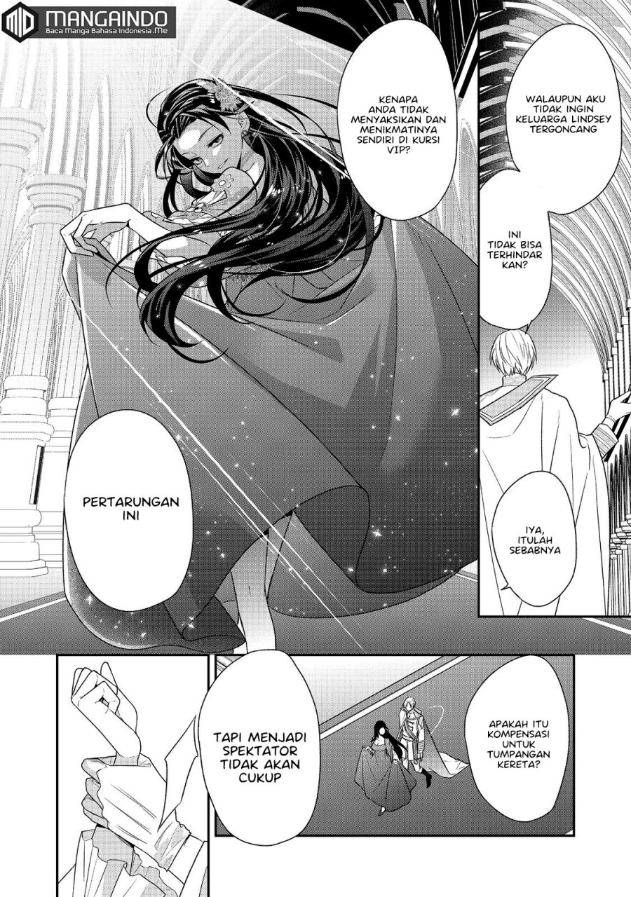 Halaman 33 dari Danzai Sareta Akuyaku Reijou wa, Gyakkou Shite Kanpeki na Akujo o Mezasu @COMIC Chapter 5
