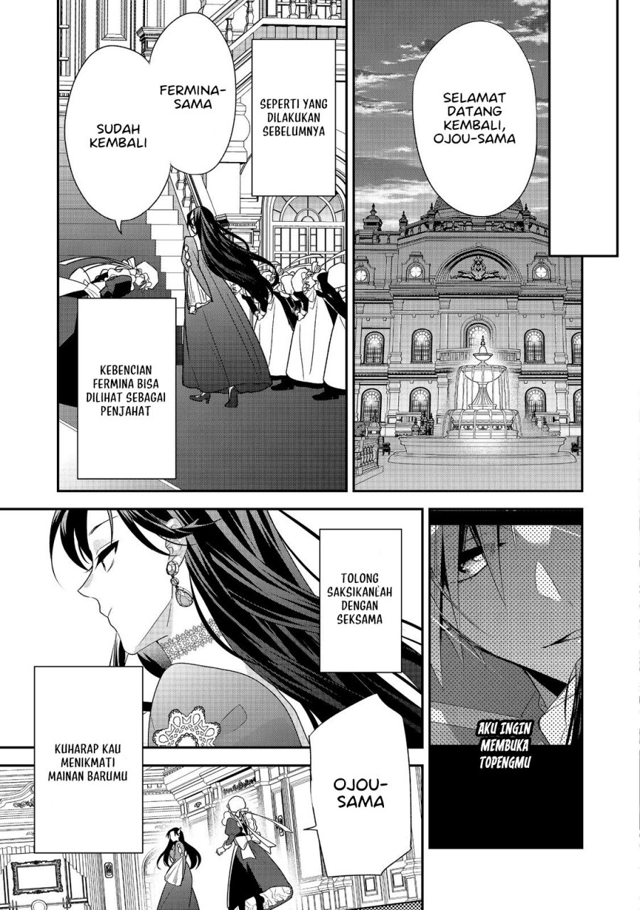 Halaman 38 dari Danzai Sareta Akuyaku Reijou wa, Gyakkou Shite Kanpeki na Akujo o Mezasu @COMIC Chapter 5