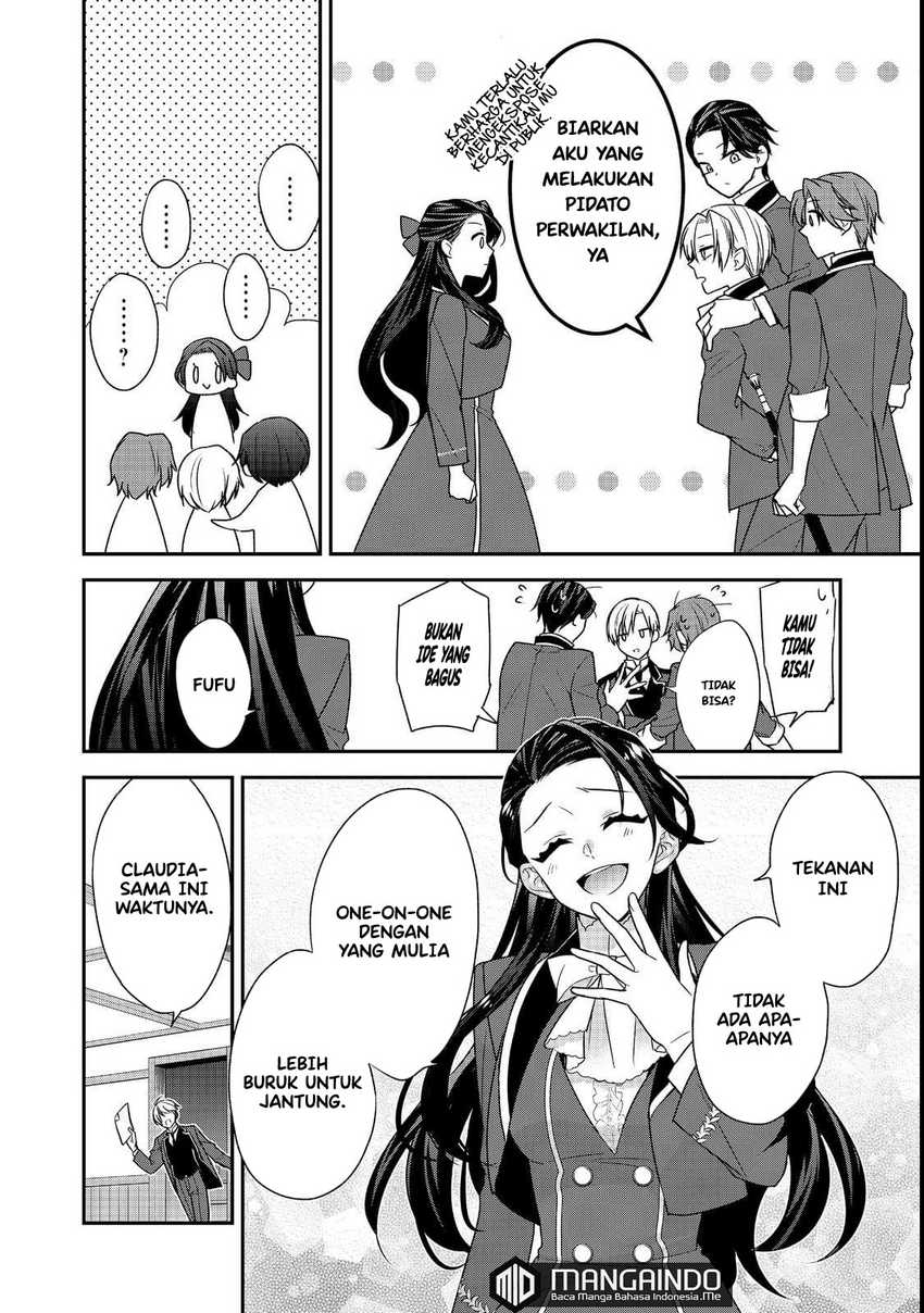 Halaman 27 dari Danzai Sareta Akuyaku Reijou wa, Gyakkou Shite Kanpeki na Akujo o Mezasu @COMIC Chapter 6