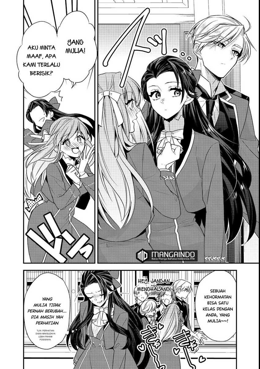Halaman 33 dari Danzai Sareta Akuyaku Reijou wa, Gyakkou Shite Kanpeki na Akujo o Mezasu @COMIC Chapter 6