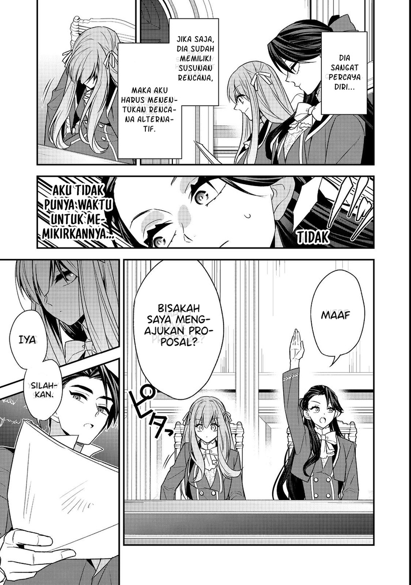 Halaman 18 dari Danzai Sareta Akuyaku Reijou wa, Gyakkou Shite Kanpeki na Akujo o Mezasu @COMIC Chapter 7