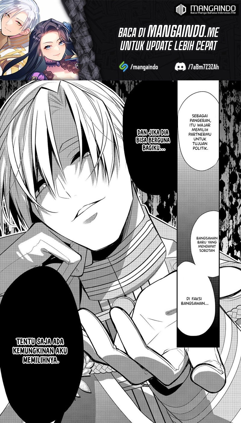 Halaman 22 dari Danzai Sareta Akuyaku Reijou wa, Gyakkou Shite Kanpeki na Akujo o Mezasu @COMIC Chapter 9