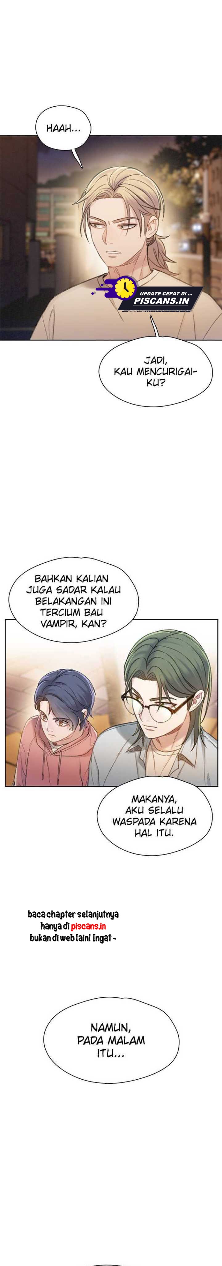 Halaman 27 dari Dark Moon: The Grey City Chapter 14