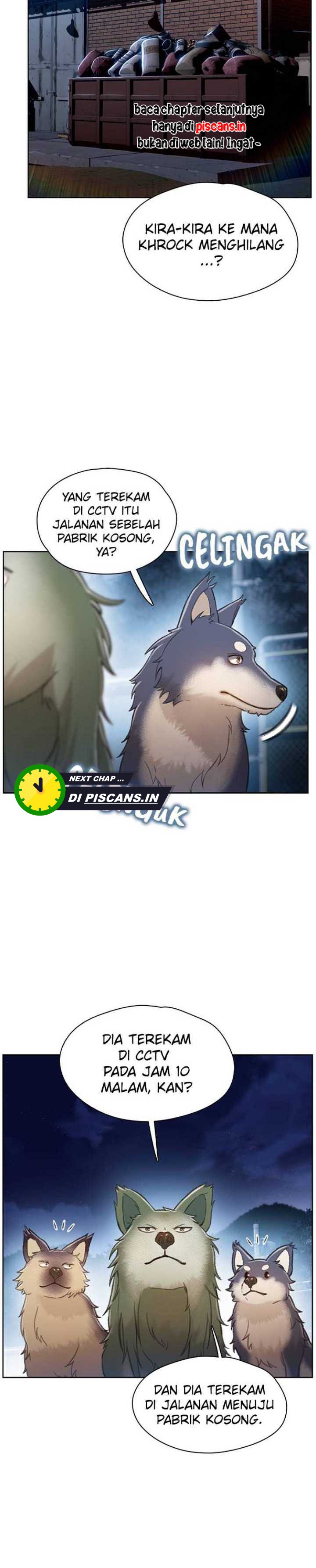 Halaman 20 dari Dark Moon: The Grey City Chapter 16
