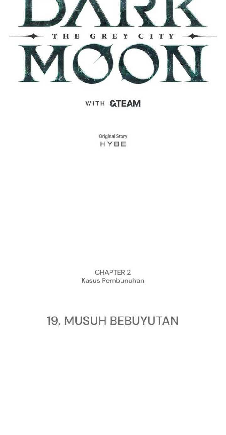Halaman 20 dari Dark Moon: The Grey City Chapter 19
