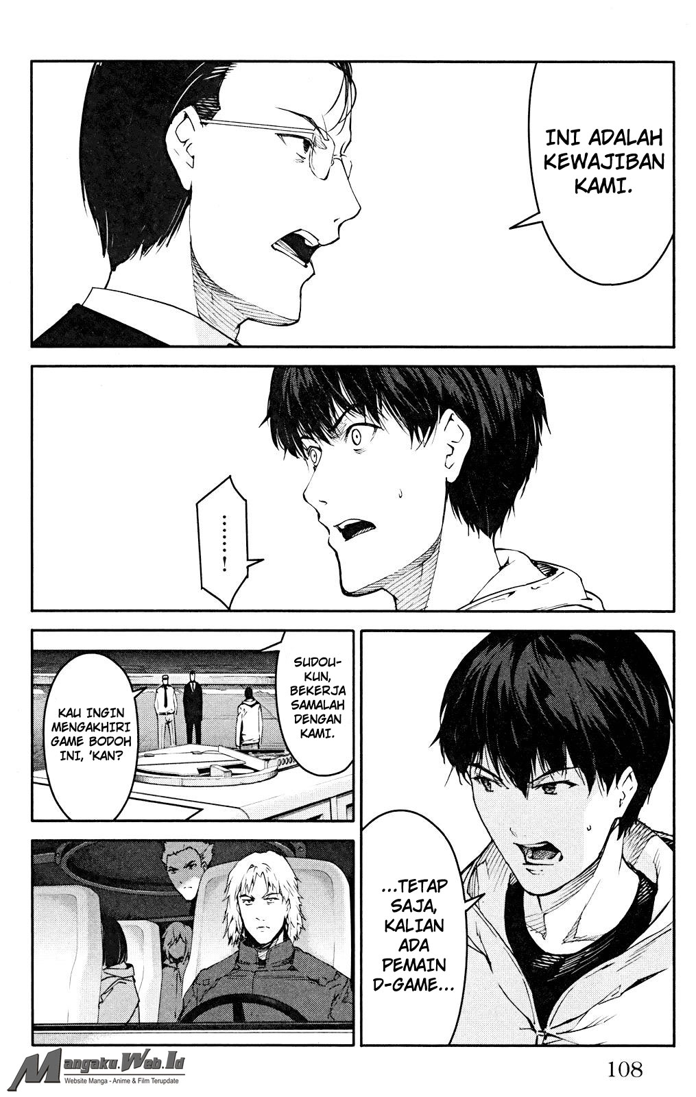 Halaman 14 dari Darwins Game Chapter 27