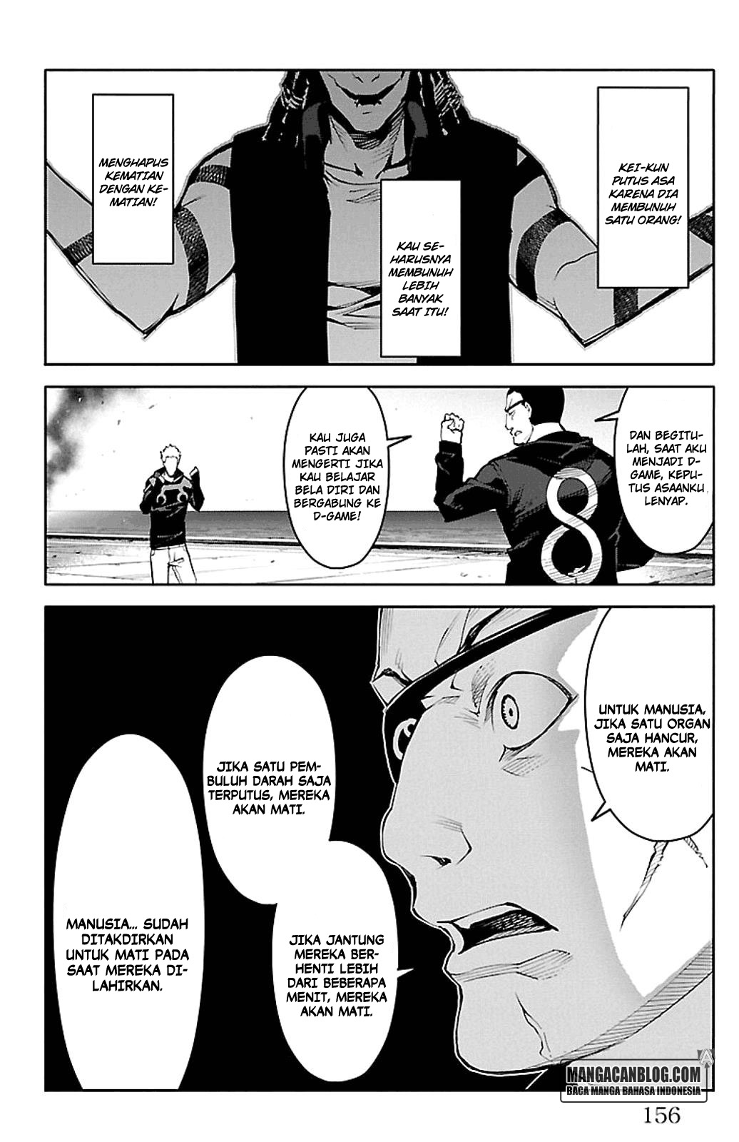 Halaman 14 dari Darwins Game Chapter 28