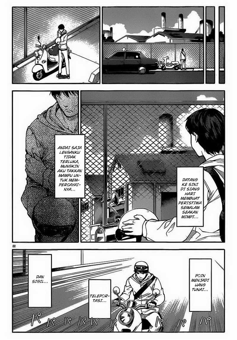 Halaman 22 dari Darwins Game Chapter 7
