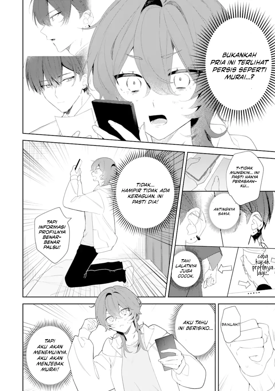 Halaman 13 dari Date or Kill ~Himitsu no Matching~ Chapter 1