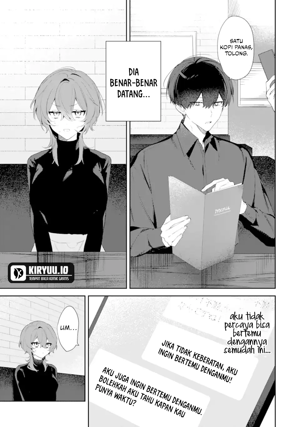 Halaman 14 dari Date or Kill ~Himitsu no Matching~ Chapter 1