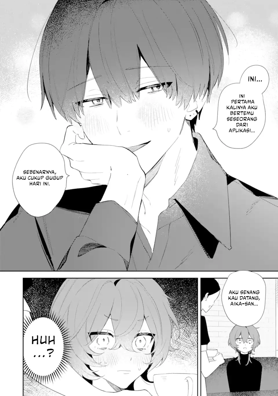 Halaman 15 dari Date or Kill ~Himitsu no Matching~ Chapter 1