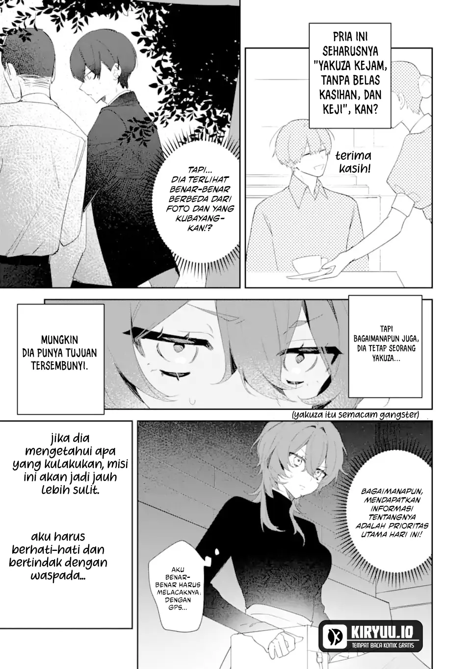 Halaman 16 dari Date or Kill ~Himitsu no Matching~ Chapter 1