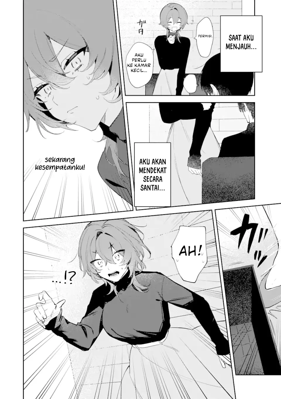 Halaman 17 dari Date or Kill ~Himitsu no Matching~ Chapter 1