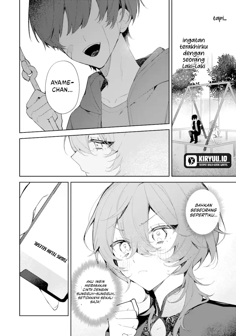 Halaman 9 dari Date or Kill ~Himitsu no Matching~ Chapter 1