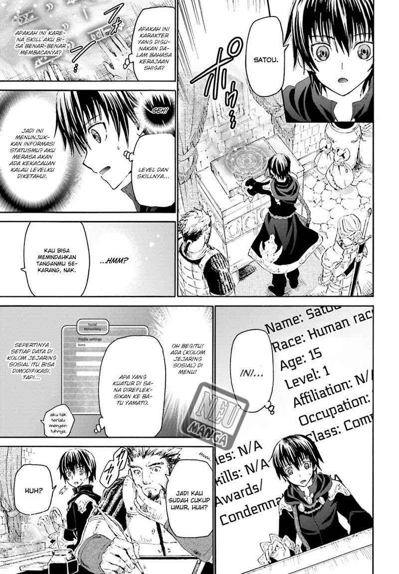 Halaman 9 dari Death March kara Hajimaru Isekai Kyousoukyoku Chapter 2