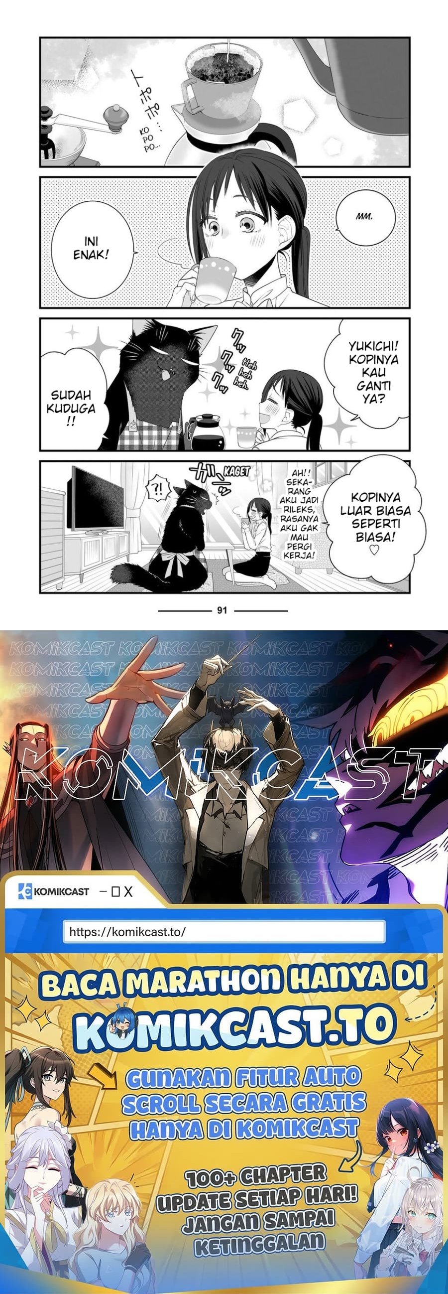 Dekiru Neko wa Kyou mo Yuuutsu chapter 88 halaman 9