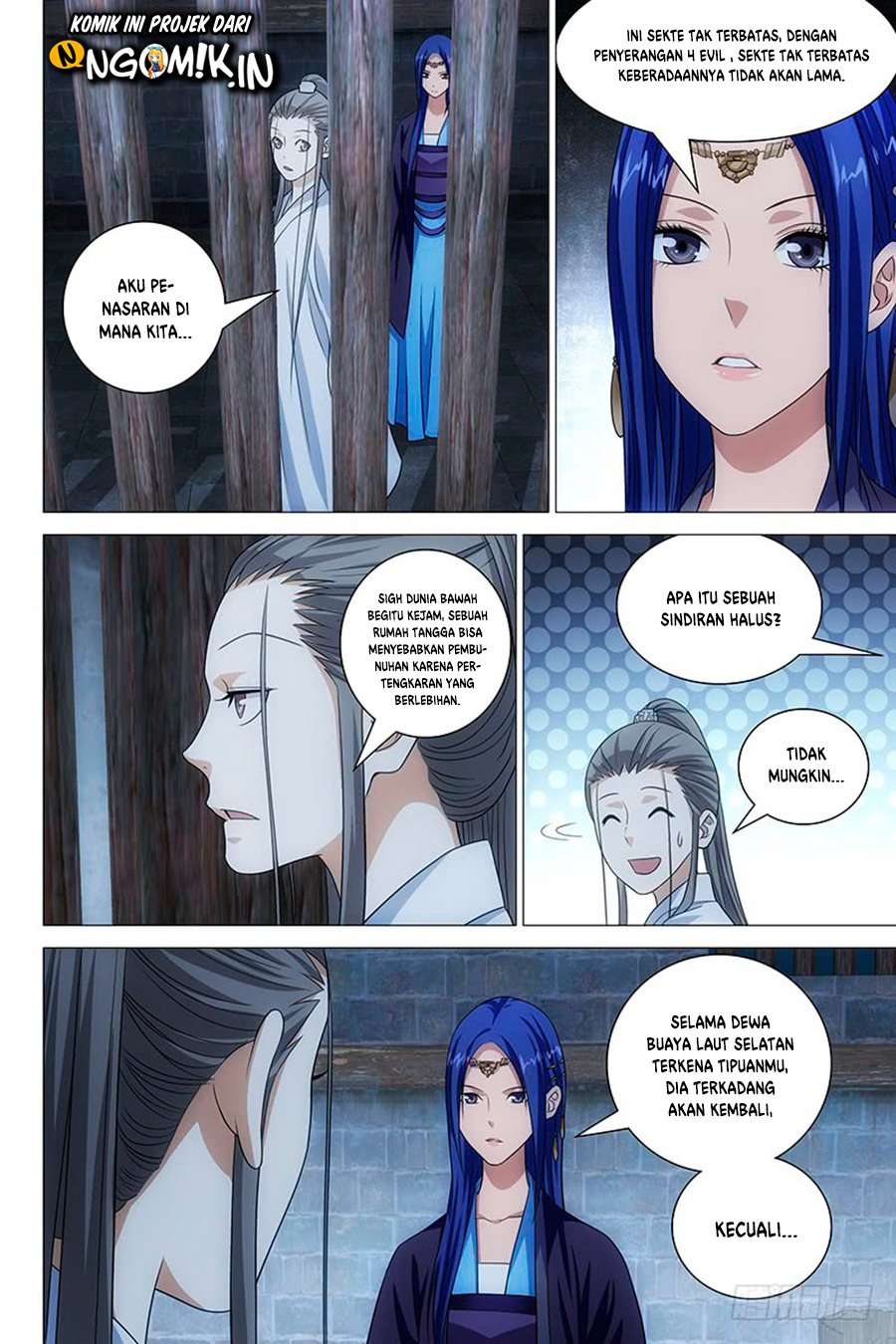 Halaman 11 dari Demi-Gods and Semi-Devils Chapter 7