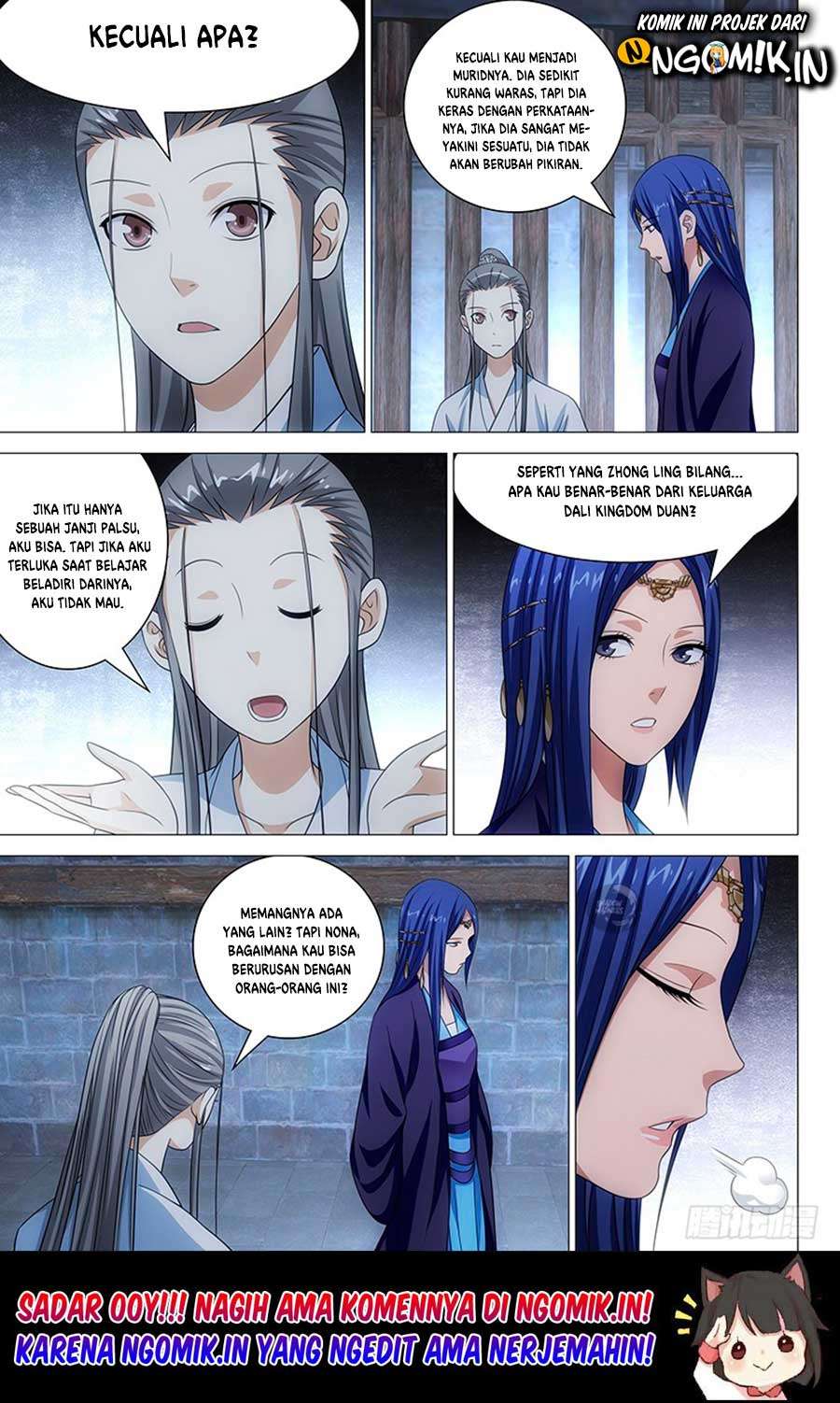 Halaman 12 dari Demi-Gods and Semi-Devils Chapter 7