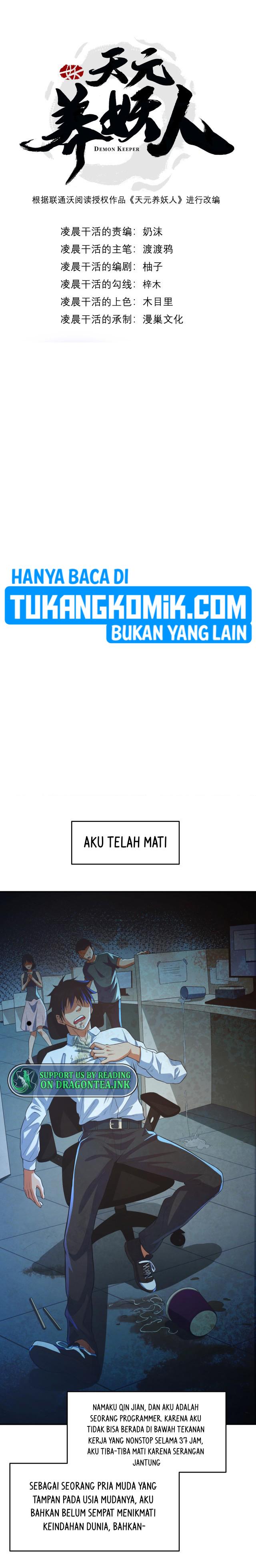 Halaman 1 dari Demon Keeper Chapter 1