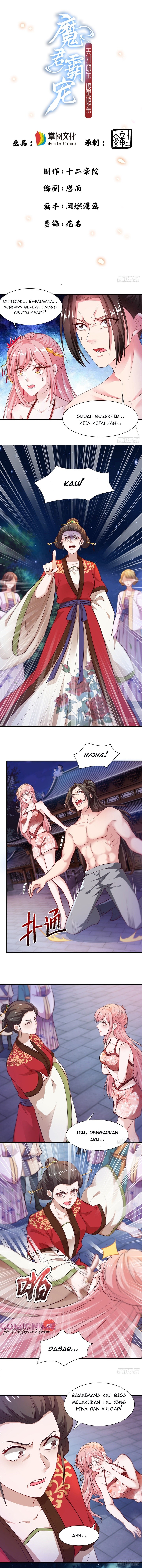 Halaman 2 dari Demon King Domination Pet Genius Meng Bao Belly Black Mother Chapter 10