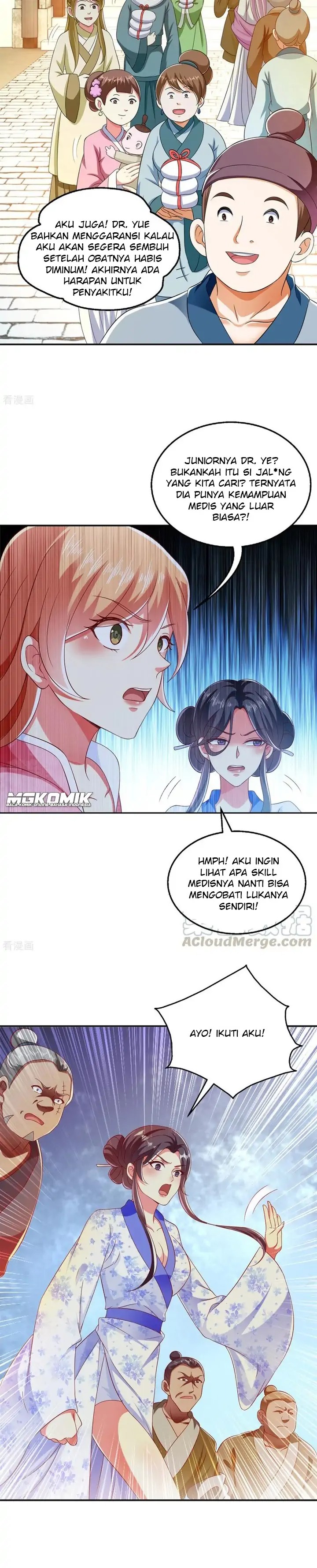 Halaman 2 dari Demon King Domination Pet Genius Meng Bao Belly Black Mother Chapter 22