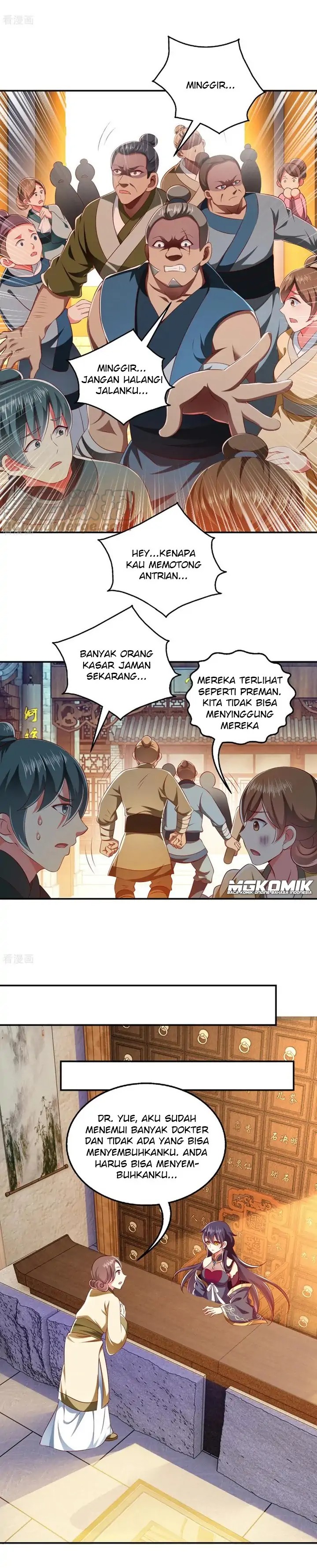 Halaman 3 dari Demon King Domination Pet Genius Meng Bao Belly Black Mother Chapter 22