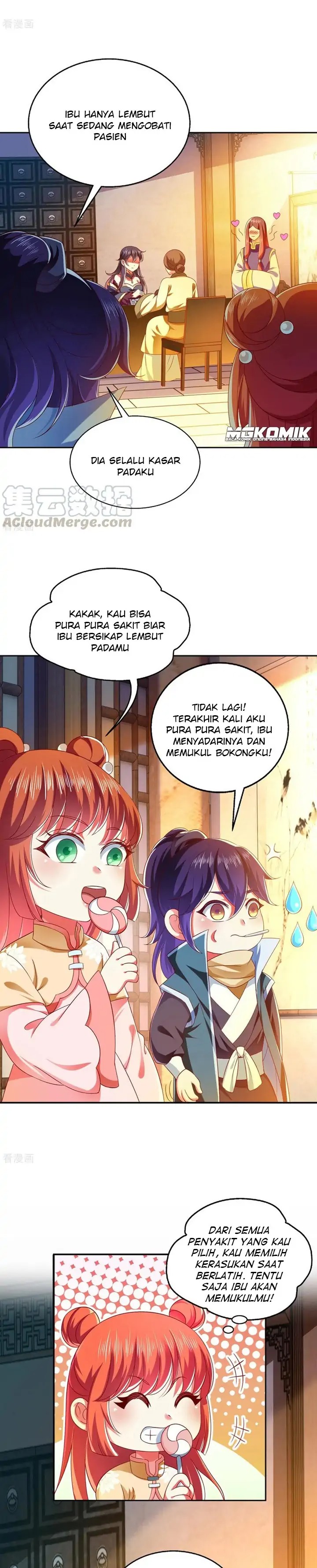Halaman 5 dari Demon King Domination Pet Genius Meng Bao Belly Black Mother Chapter 22