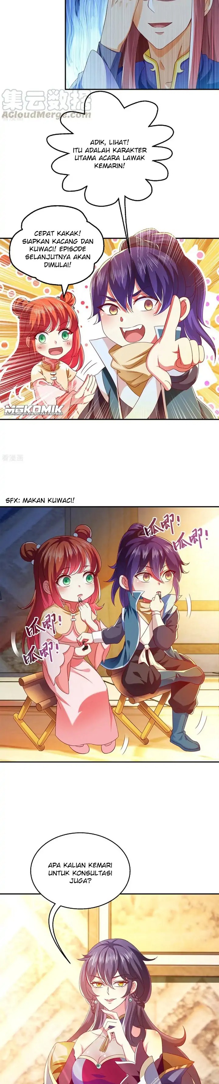 Halaman 8 dari Demon King Domination Pet Genius Meng Bao Belly Black Mother Chapter 22
