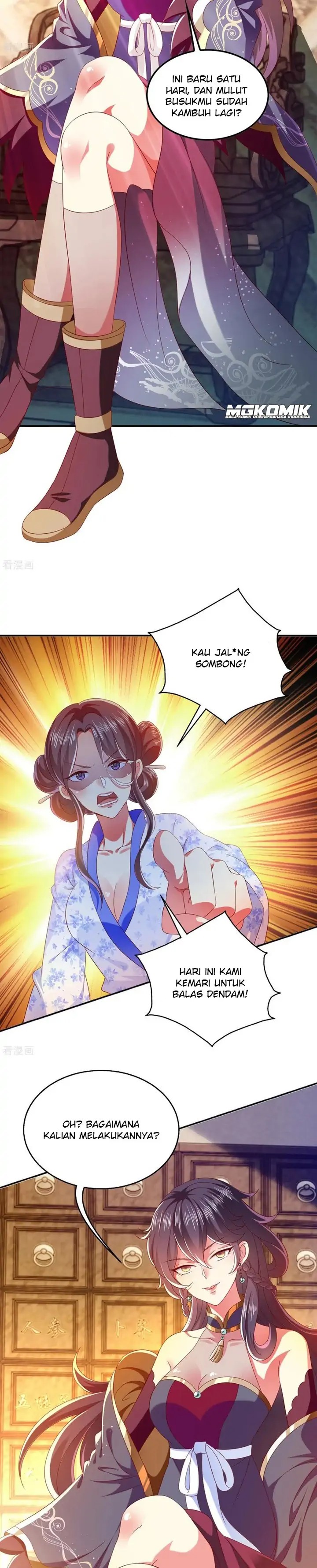 Halaman 9 dari Demon King Domination Pet Genius Meng Bao Belly Black Mother Chapter 22