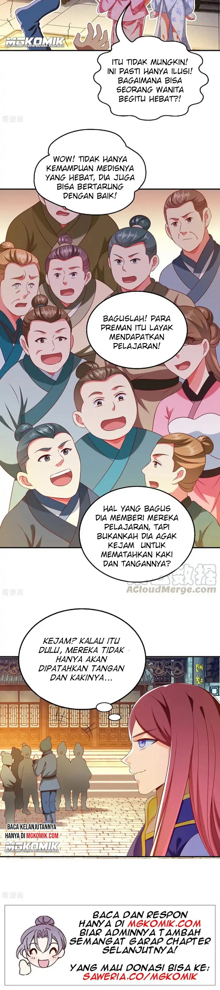 Halaman 10 dari Demon King Domination Pet Genius Meng Bao Belly Black Mother Chapter 23