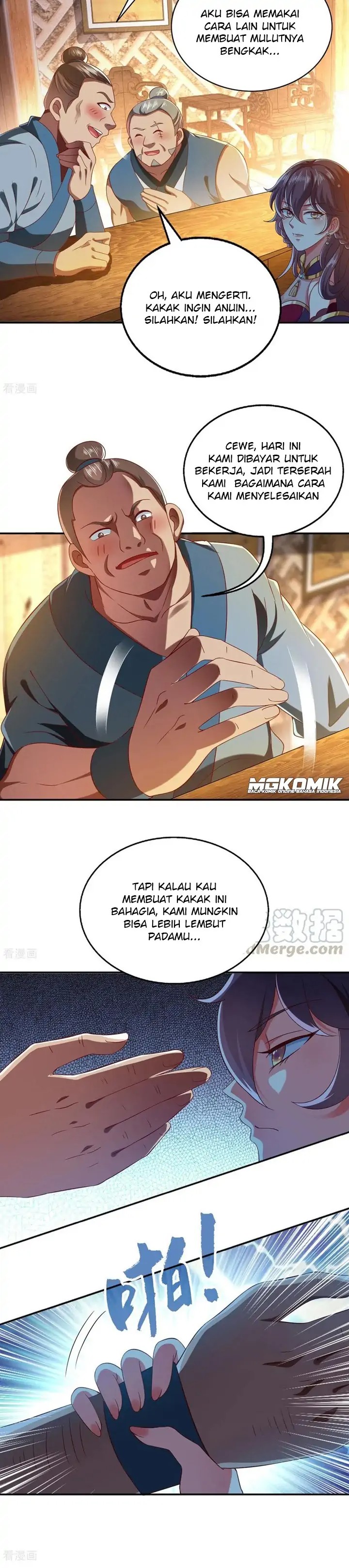 Halaman 2 dari Demon King Domination Pet Genius Meng Bao Belly Black Mother Chapter 23