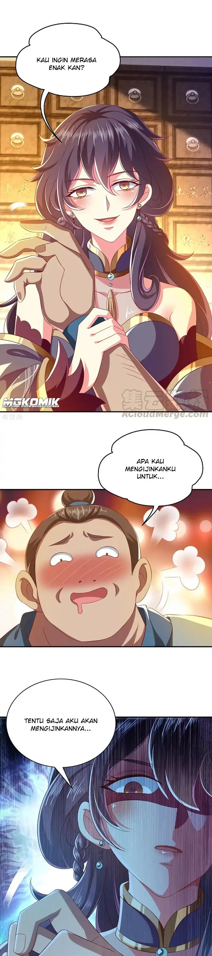 Halaman 3 dari Demon King Domination Pet Genius Meng Bao Belly Black Mother Chapter 23