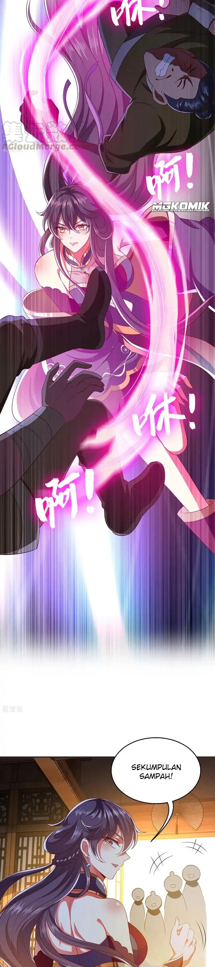 Halaman 8 dari Demon King Domination Pet Genius Meng Bao Belly Black Mother Chapter 23
