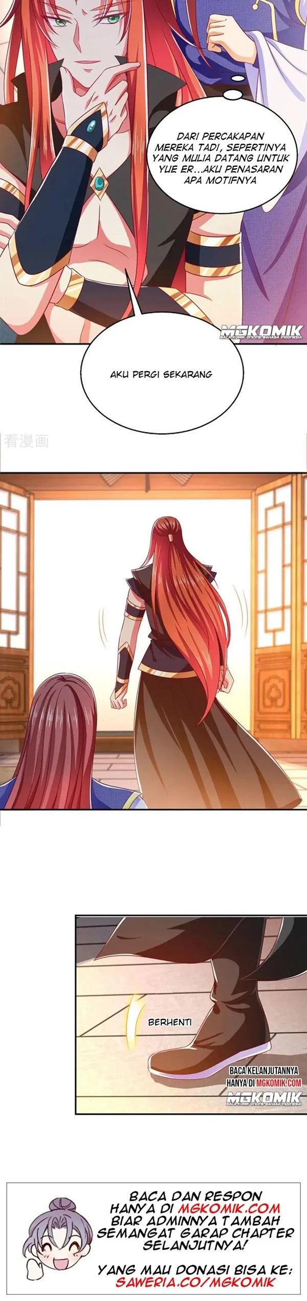 Halaman 10 dari Demon King Domination Pet Genius Meng Bao Belly Black Mother Chapter 29