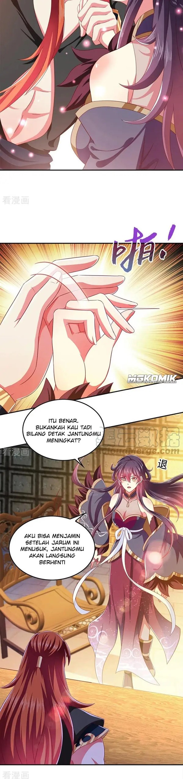 Halaman 6 dari Demon King Domination Pet Genius Meng Bao Belly Black Mother Chapter 29