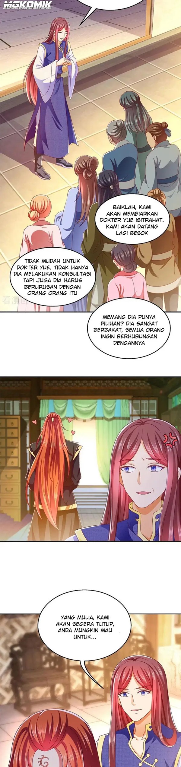 Halaman 9 dari Demon King Domination Pet Genius Meng Bao Belly Black Mother Chapter 29